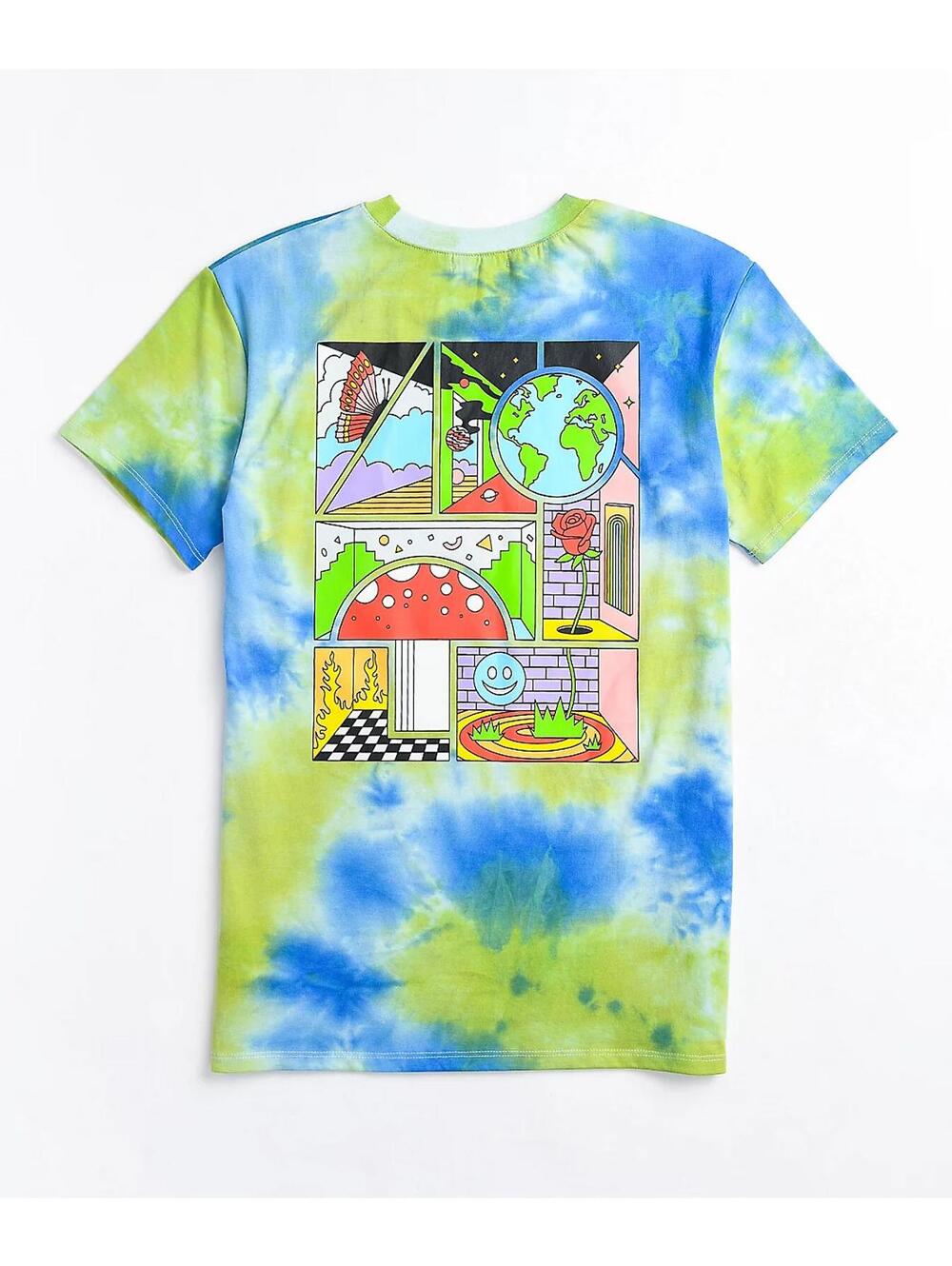 Short sleeve tie-dye t-shirt